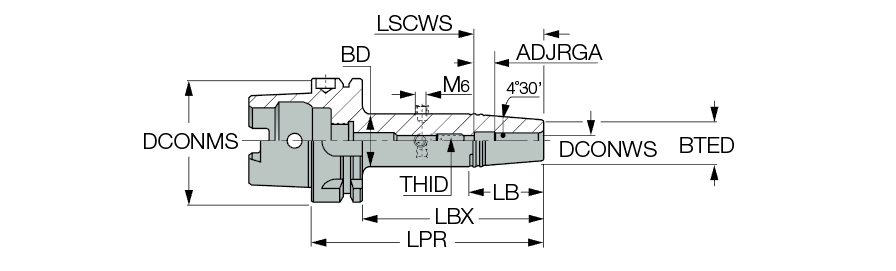 HSK A63 SRKIN1-1/4X4.72