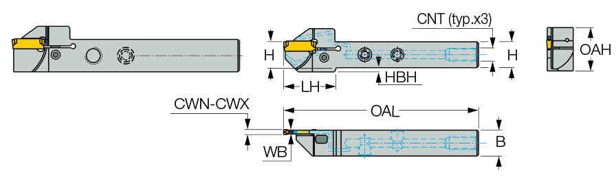‎DGTR 19B-3D40-JHP-SL