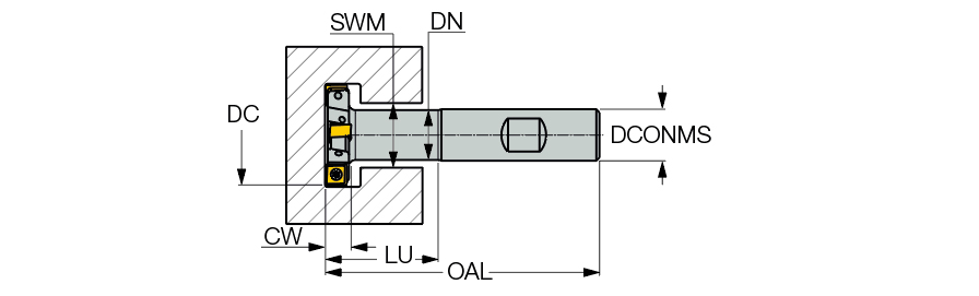 ETS D1.25-.275-W.625-XN06