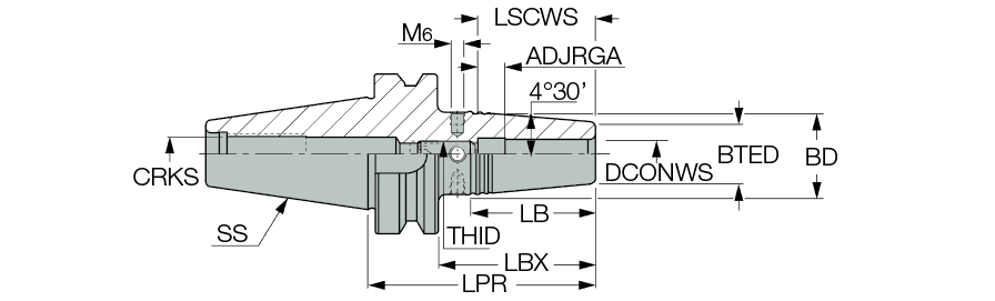 BT40 SRKIN 6X 90