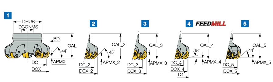 SOF45 8/16-D080-07-25.40R