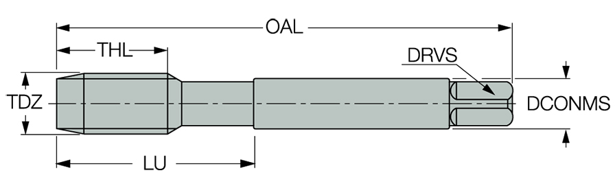 ‎TPGN UNF 5/8-18-M HETI