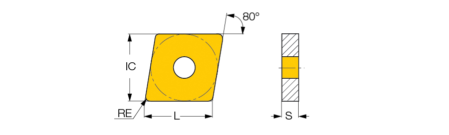 CNMG 120404-NF IC8250